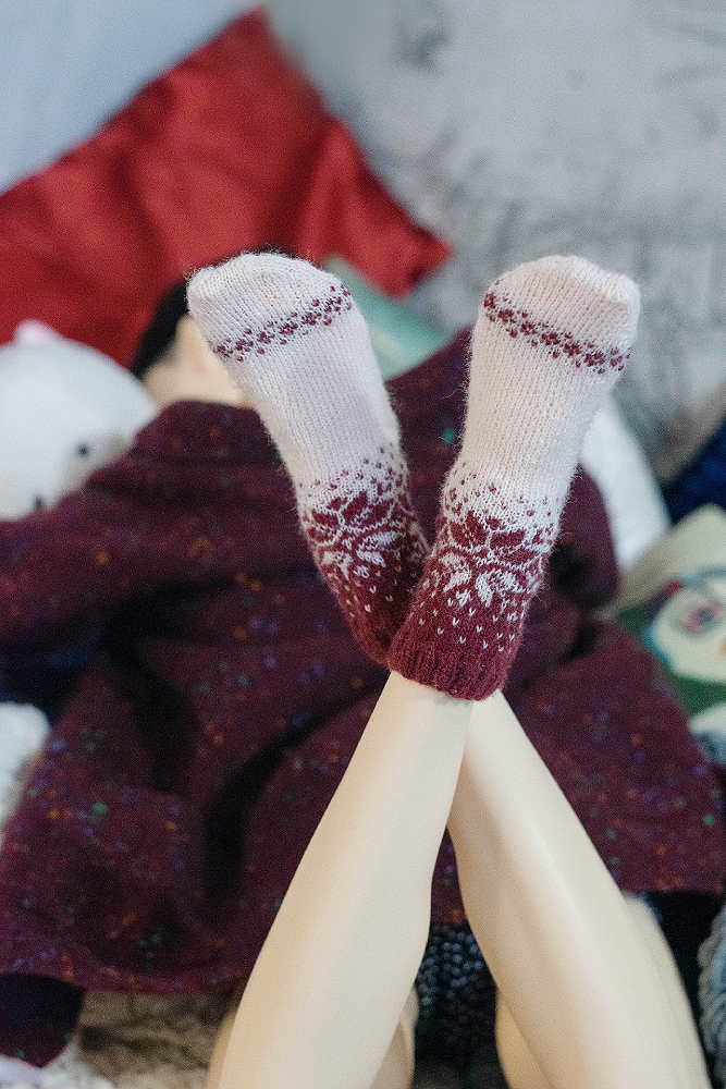 fine knitted merino Socks for LLT Ballerino