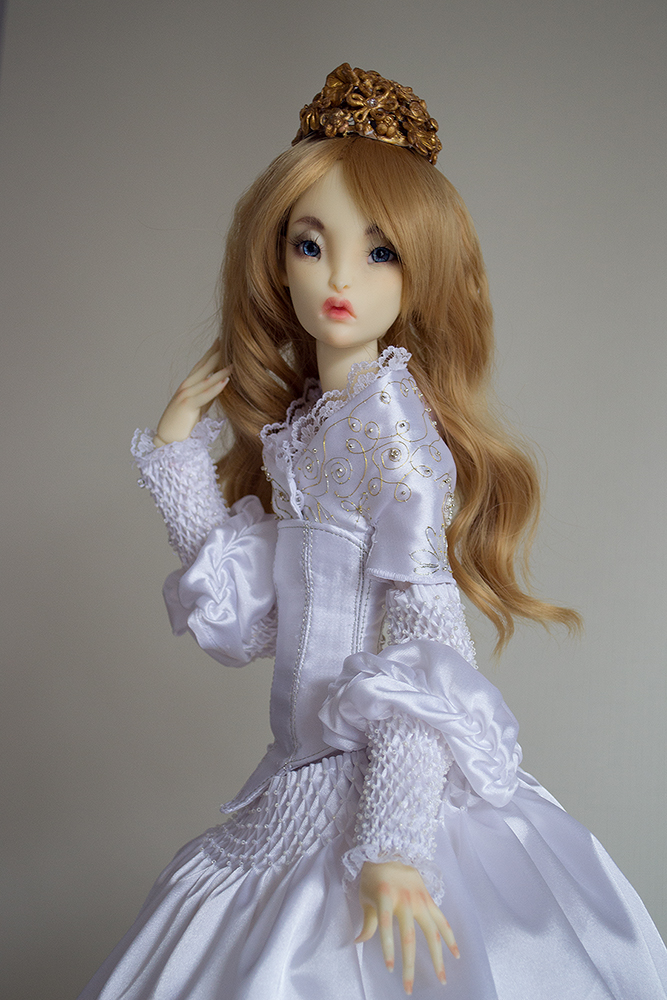Outfit Belle for Lillycat SD doll on Lune body