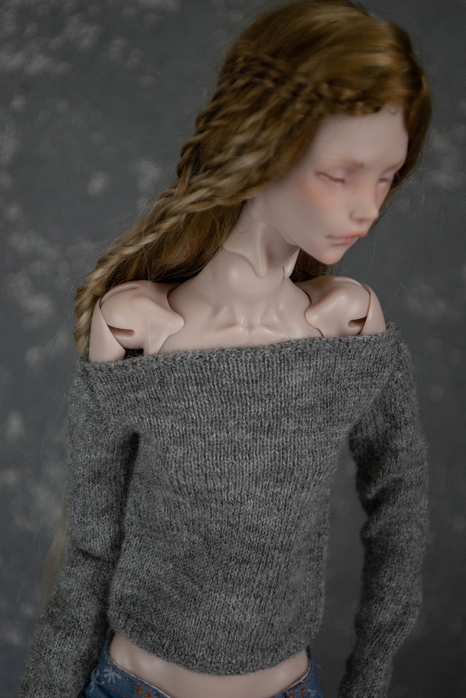 sweater for Natalia Loseva's dolls, chimeradolls