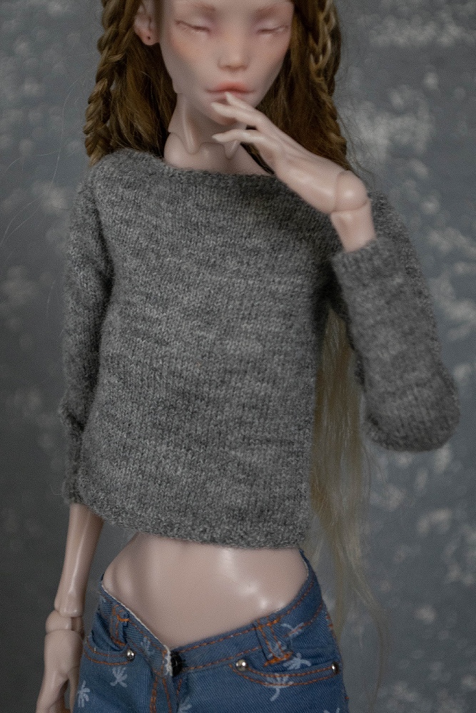 Fine  sweater for Natalia Loseva's dolls, chimeradolls