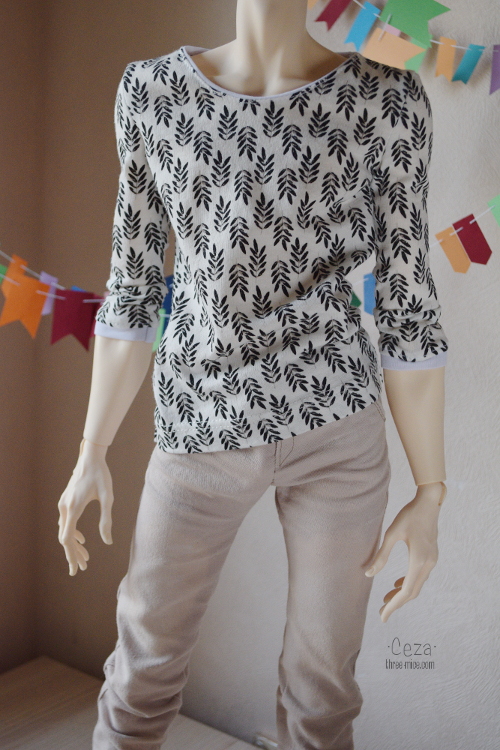 Clothes for 5th motif body, 18 years Dollstown and for others 70cm BJD men