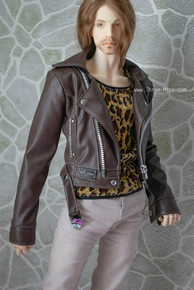 leather jacket for Arsene body dollshe Craft