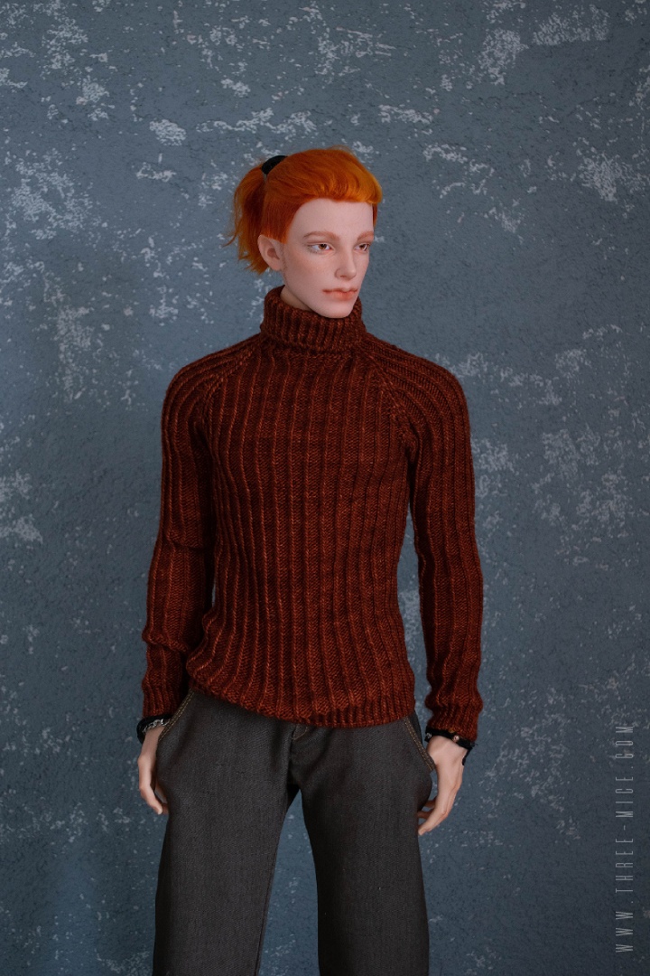 Dry Orange sweater for SD+ BJD