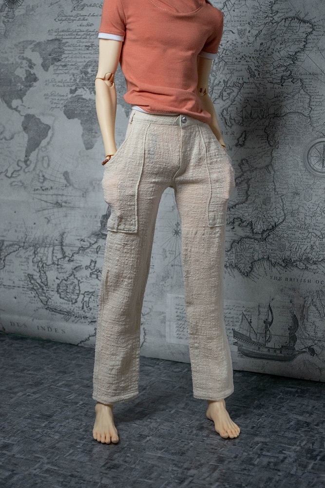 Cotton informal trousers for LLT Ballerino