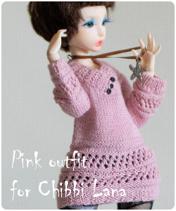 Pink outfit for Chibbi Lana Lillycat