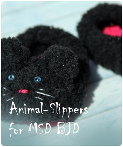 Animal-Slippers for Slim MSD