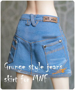 grunge style skirt for Minifee